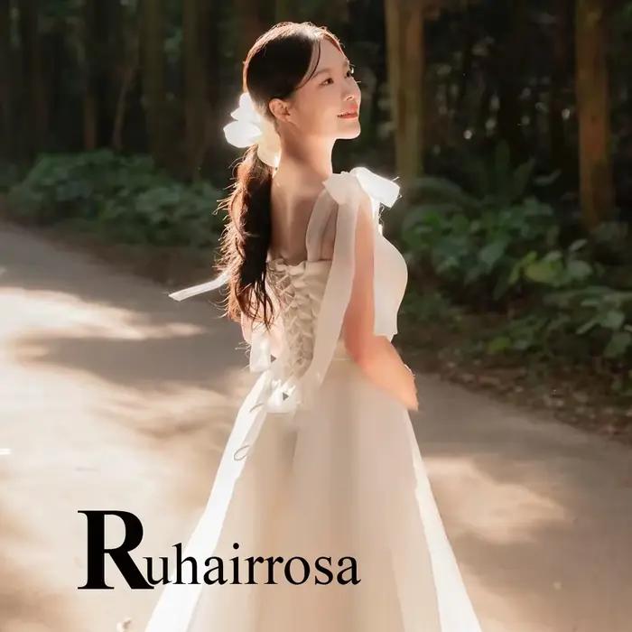 Ruhair – Robe De mariée trapèze tendance pour femmes