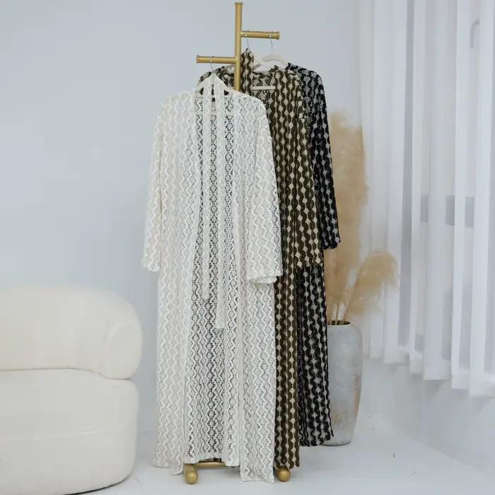 Robe Abaya de Luxe Modeste de Dubaï pour Femmes Musulmanes