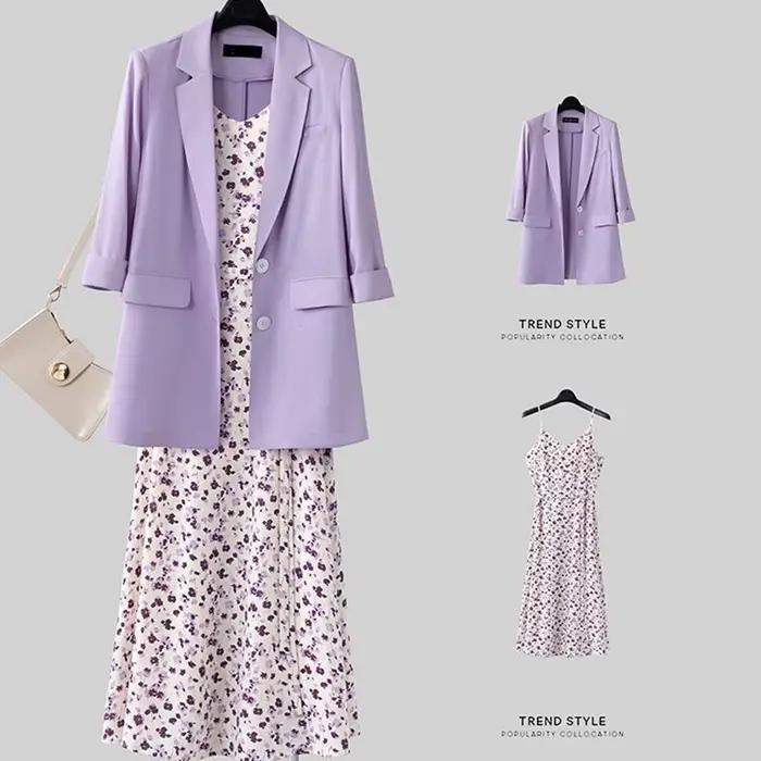Blazers à bretelles spaghetti pour femmes