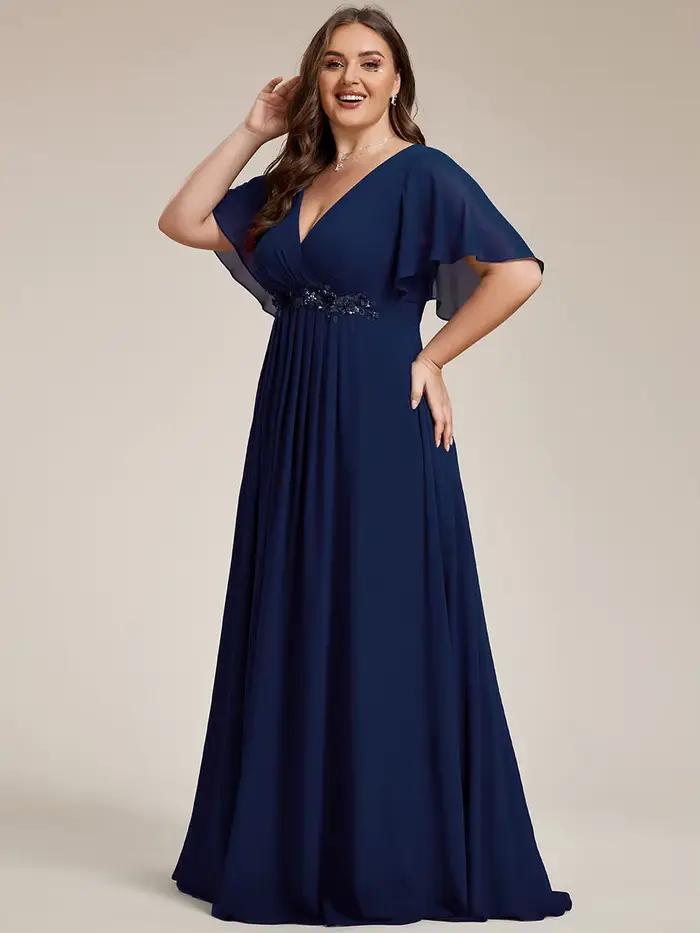 Robe de soirée grande taille