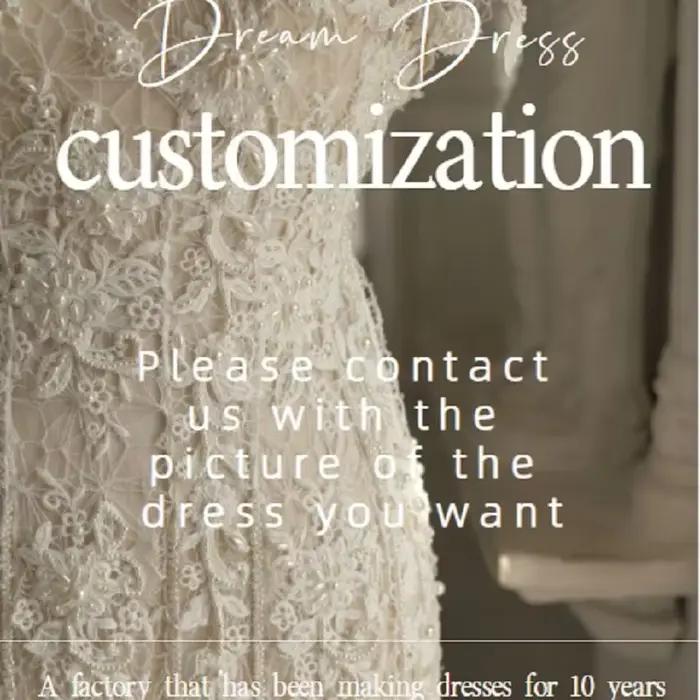 Robe de mariée en dentelle personnalisée DREAM