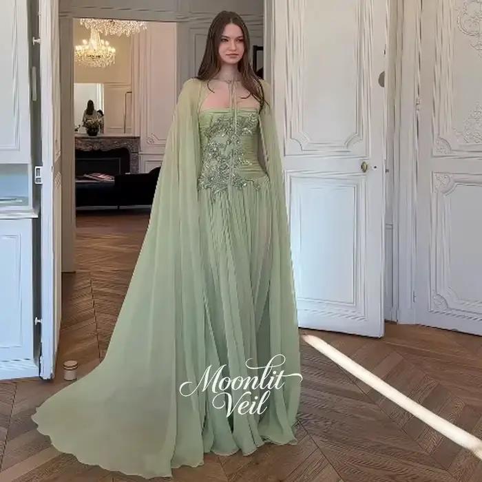 Robes de soirée élégantes personnalisées Moonlit Veil