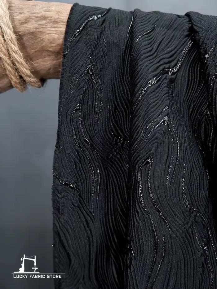 Robe jacquard de montagne verte