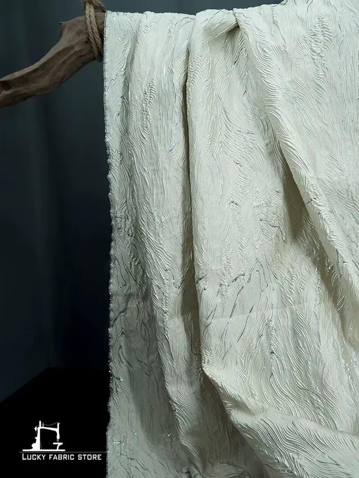 Robe jacquard de montagne verte