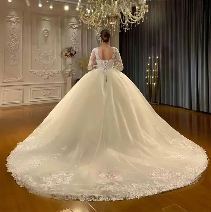 Robe de mariée simple personnalisée