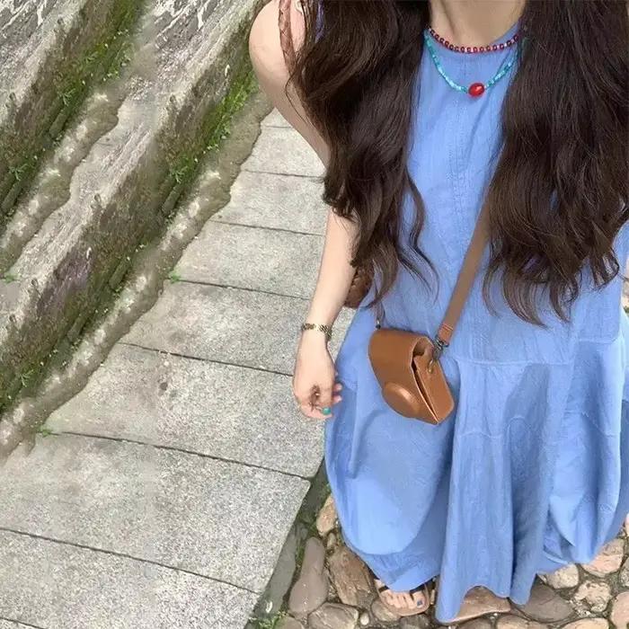 Robe longue d'été pour femme
