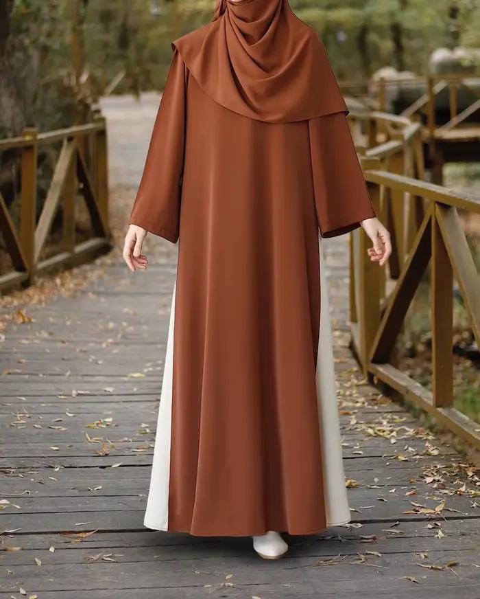 Robe Longue Modeste pour Femme Musulmane