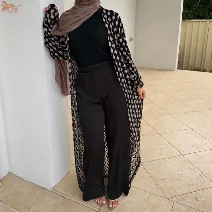 Robe Abaya de Luxe Modeste de Dubaï pour Femmes Musulmanes