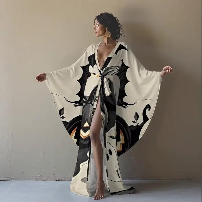 Robe fantaisie élégante à fente haute pour femmes