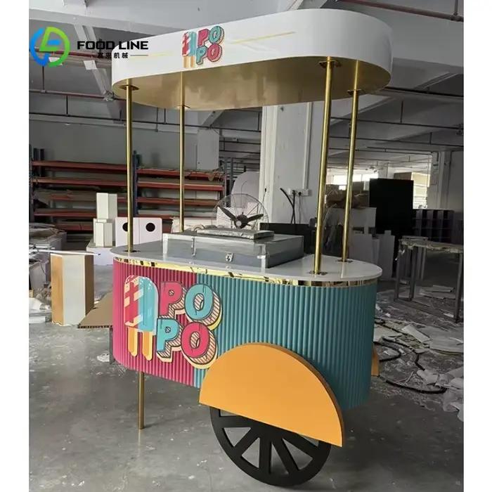 Décorations personnalisées pour fête de mariage, chariot à bonbons et chariot à desserts glacés pour enfants, décoration de fête pour enfants