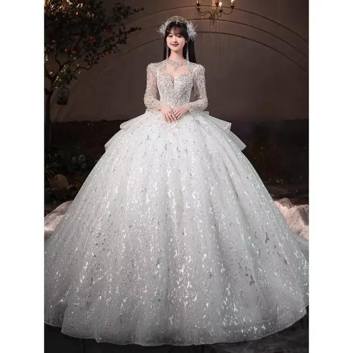 Robe de mariée française rétro
