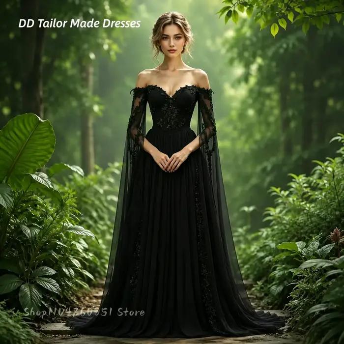 Robe de mariée féerique médiévale