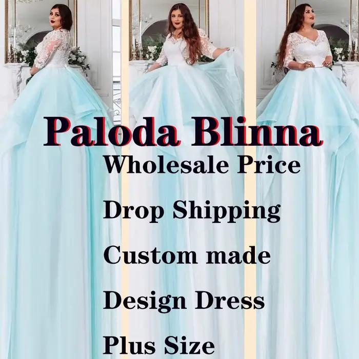 Paloda-Robe de mariée vintage en fibre
