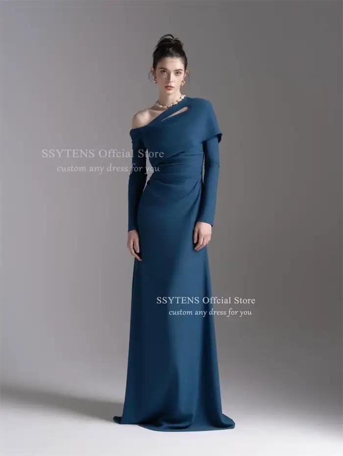 SSYTENS robes de soirée élégantes une épaule