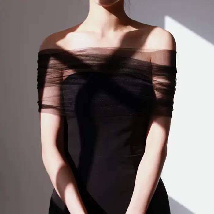 Enveloppes de mariage en Tulle doux et élégant pour femmes