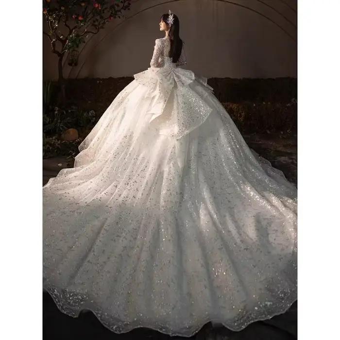 Robe de mariée française rétro