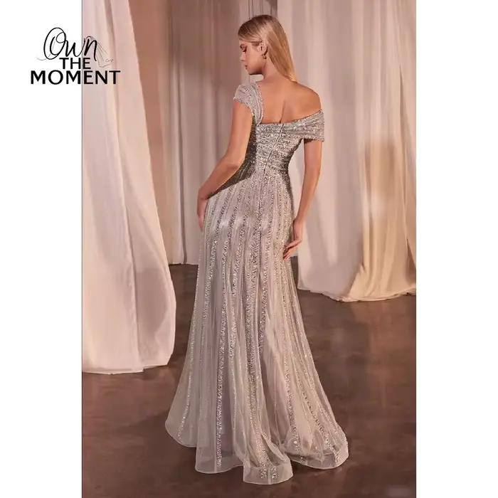 Robe de Soirée Élégante et Luxueuse Personnalisée pour Femmes Occasions Spéciales Soirées Officielles Mariages Galas Blanc Ivoire Rouge Noir