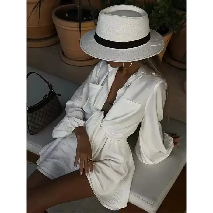 Ensembles courts d'été décontractés pour femmes, tenues pour femmes, vacances au spa, short ample à la mode, 2 pièces