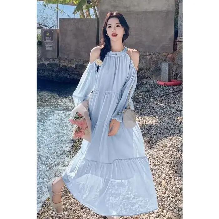 Robe de vacances en bord de mer pour femmes