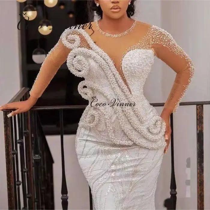 Robe de mariée sirène de luxe 2026