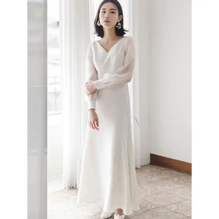 Robe de mariée légère française