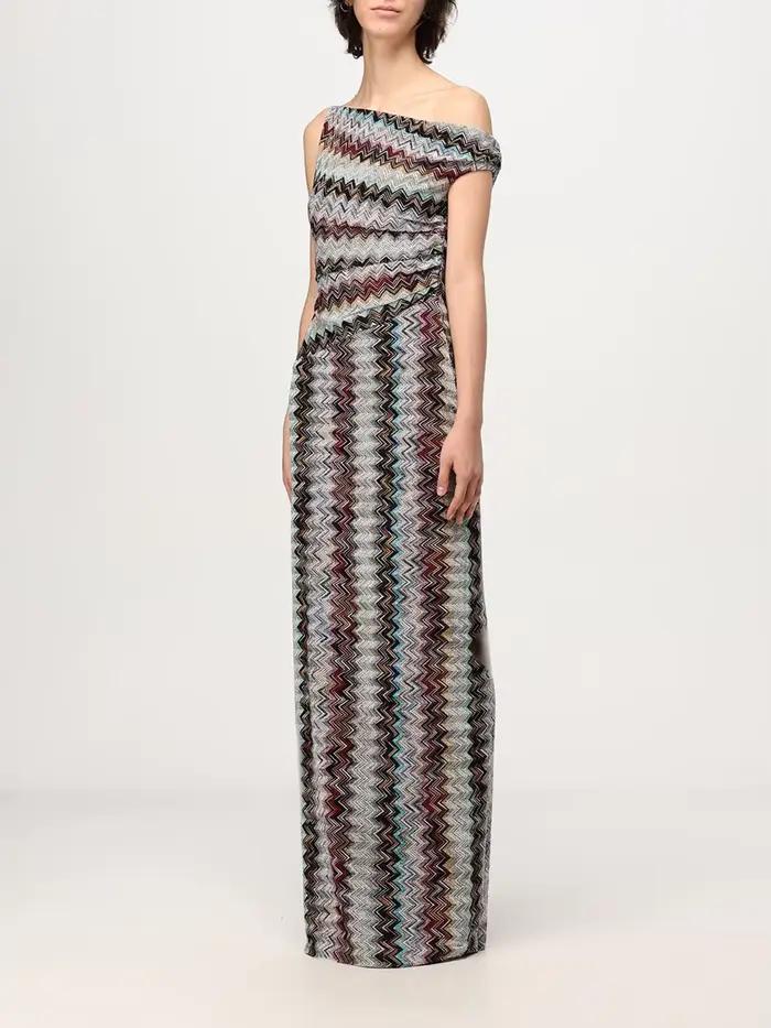 Robe longue VGH Vacations à imprimé coloré pour femme