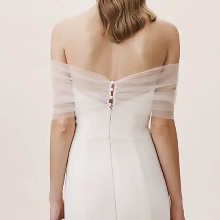 Enveloppes de mariage en Tulle doux et élégant pour femmes