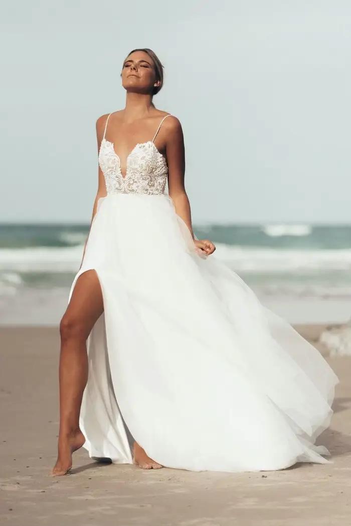 Robes De mariée De plage pour femmes