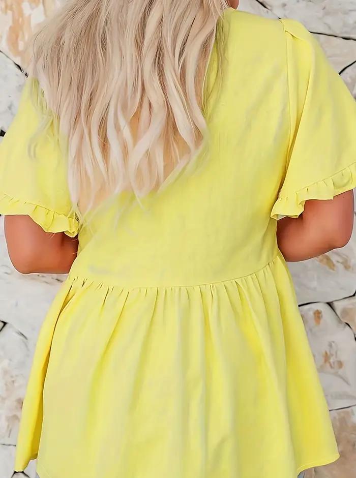 Chemise femme grande taille été chic