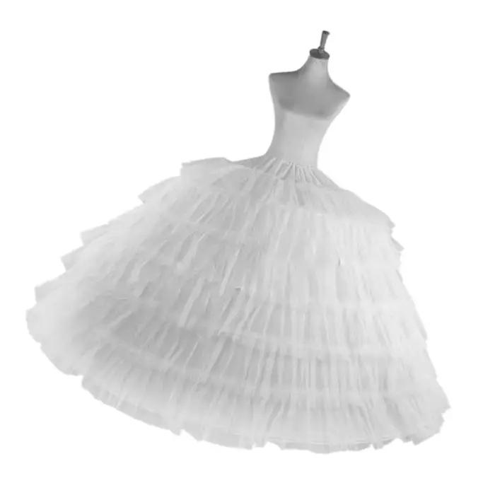 Robe mariée P9fe Hoop Crinoline Breathable Tulle Pettiskirt amélioration