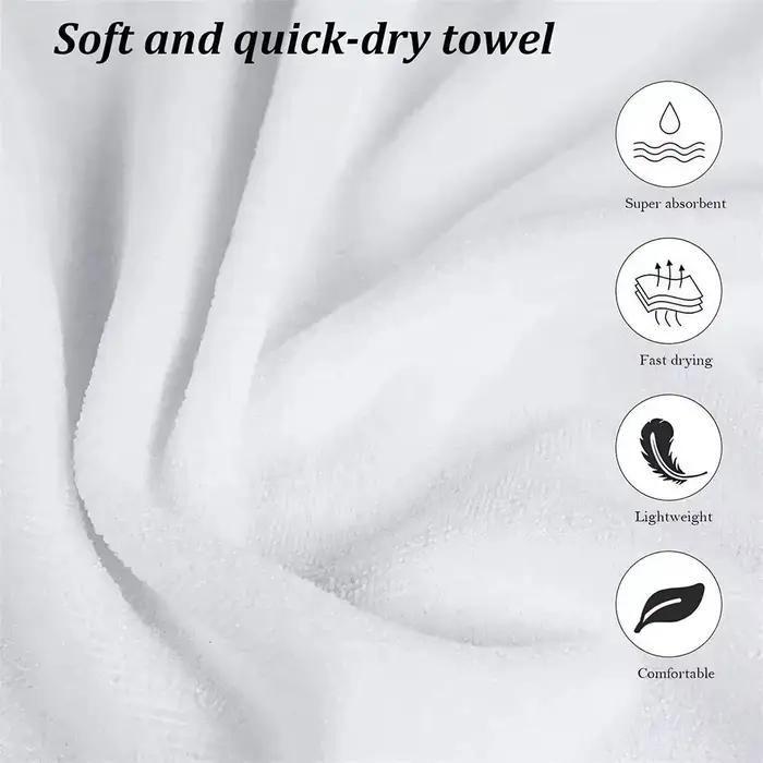 Serviette de plage en polyester à séchage rapide