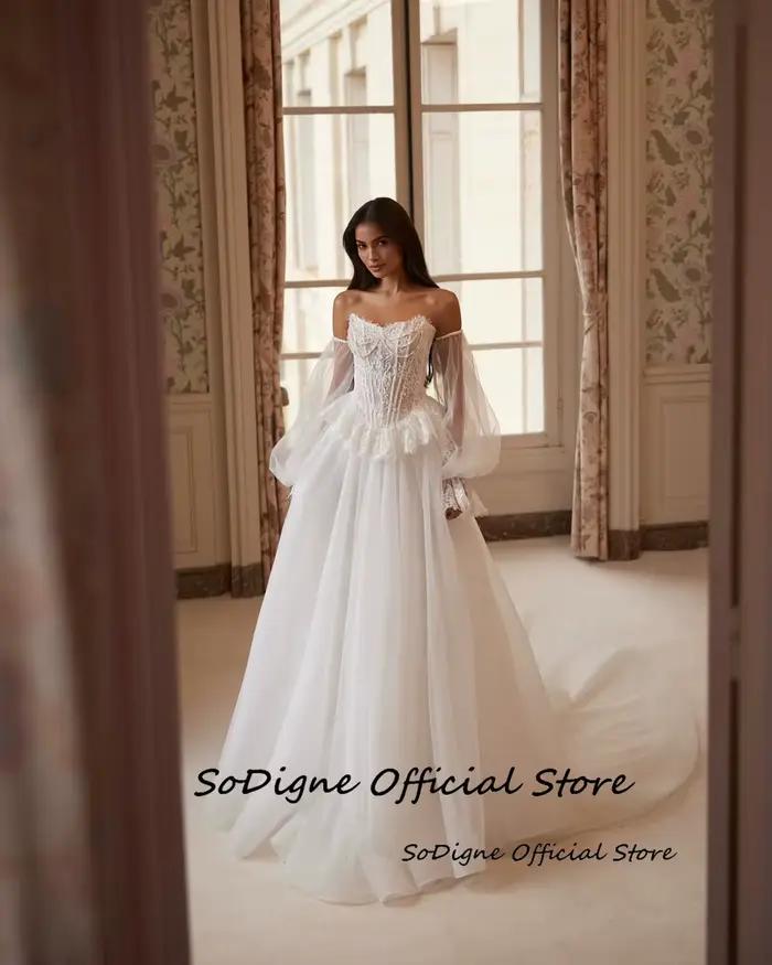  SoDigne – robe de mariée en dentelle et Tulle