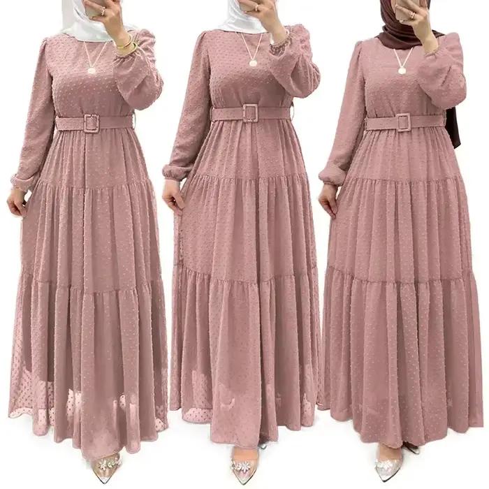 Abaya-Robe longue pour femmes musulmanes modestes
