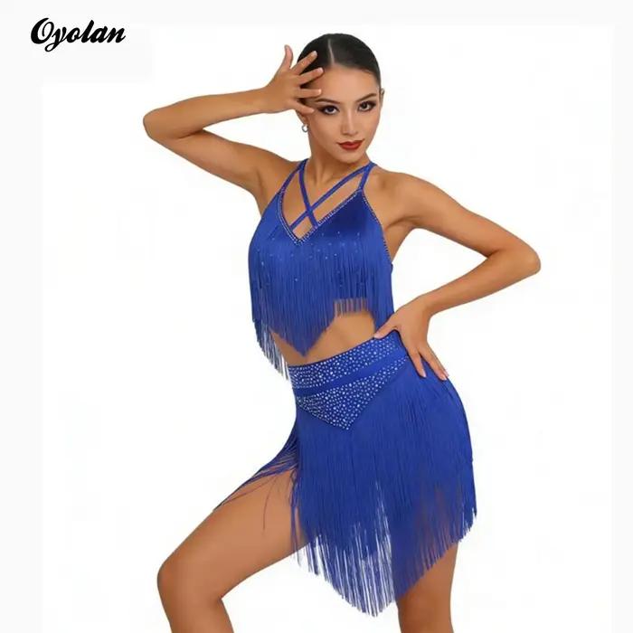 Tenue de danse salsa latine pour femmes
