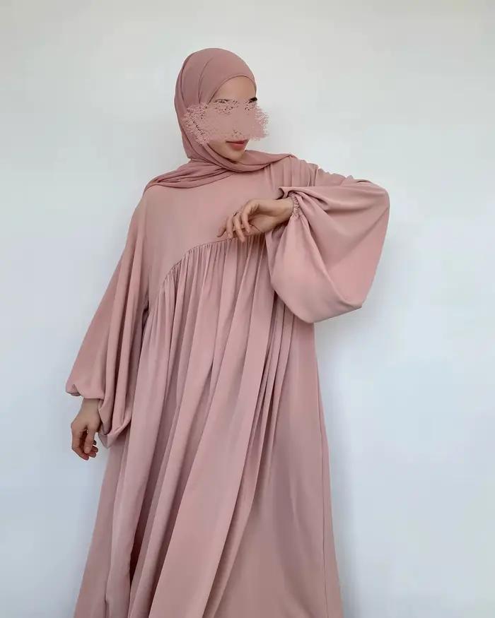Robe Eid Abaya femmes dubaï caftan robes musulmanes