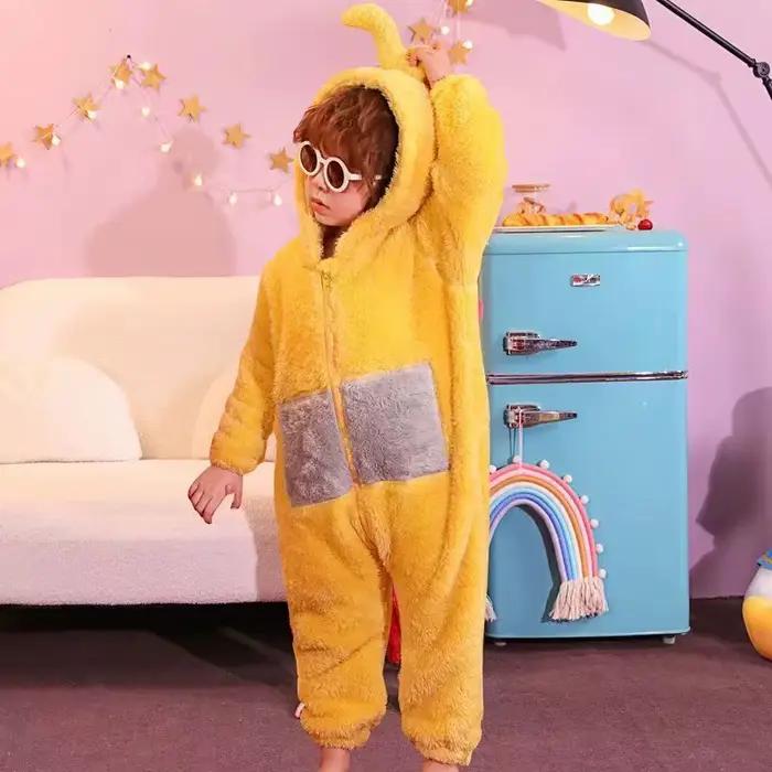 Costumes pour adultes, pyjamas doux à manches longues