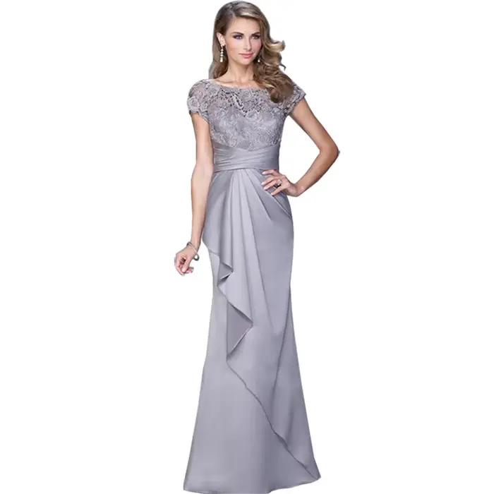 Robe sirène de demoiselle d'honneur pour femmes