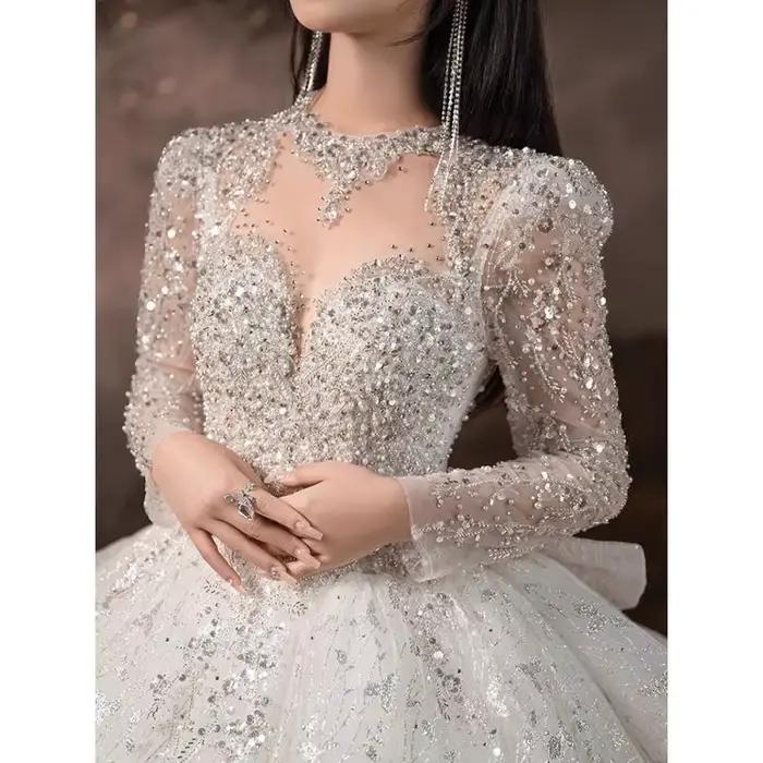 Robe de mariée française rétro