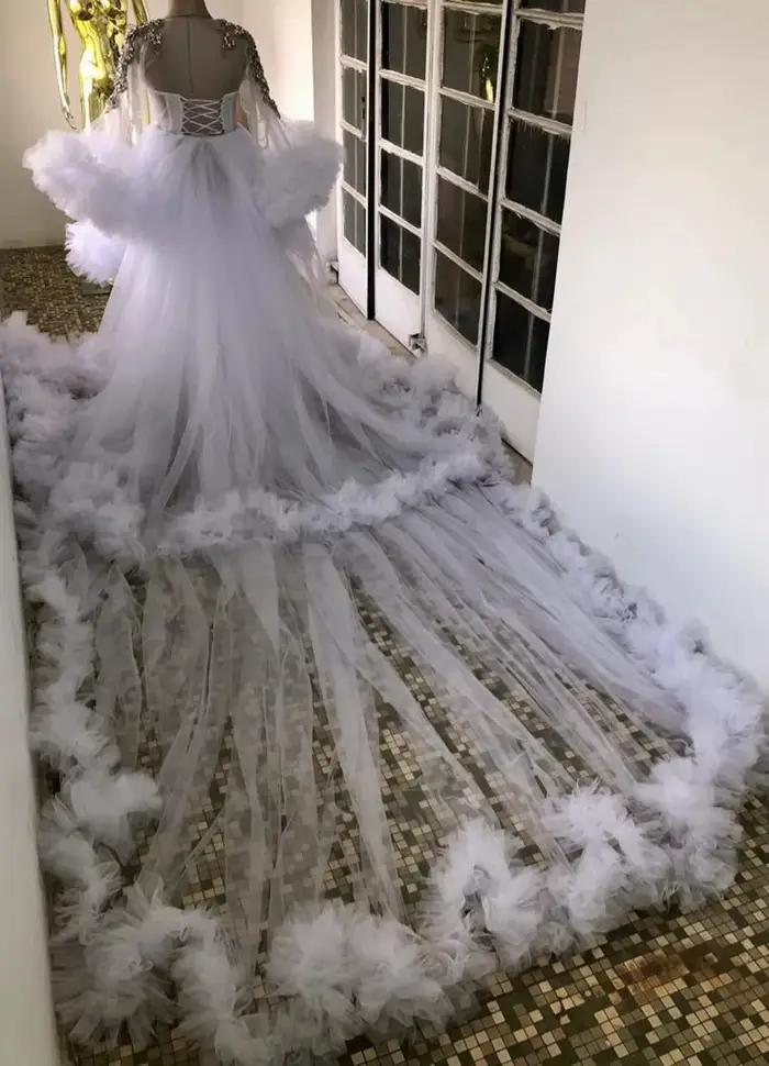 Robe de Mariée de Luxe Personnalisée