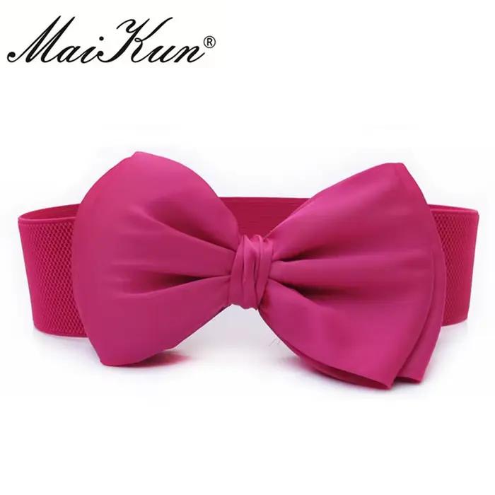 Élastique Bowknot Robes De Mariée Ceintures pour Femme Designer