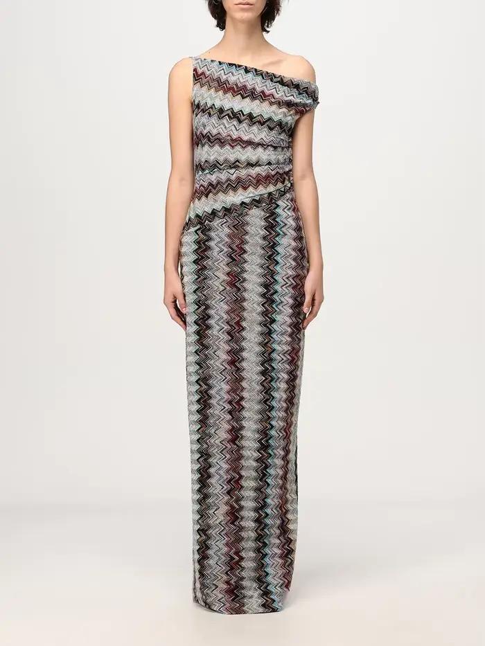 Robe longue VGH Vacations à imprimé coloré pour femme