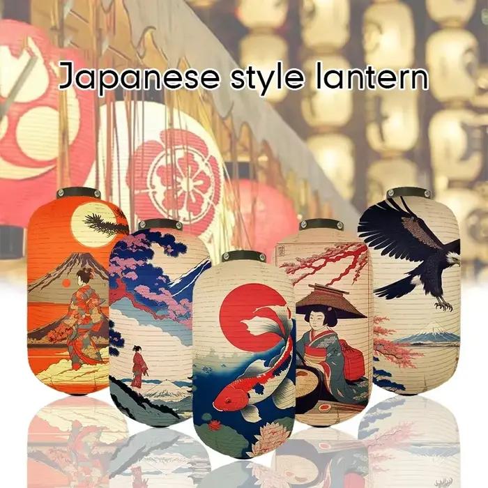 Lanterne Japonaise Imprimée Ukiyo-E, Luminaire Décoratif de Mariage, de Cuisine, de Restaurant, de Festival, Fournitures de ix, de Grill