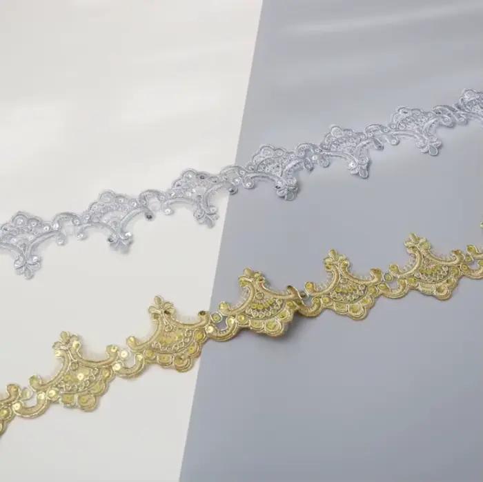 Robe de mariée en dentelle brodée avec paillettes 4 couleurs pour femmes grandes occasions spéciales