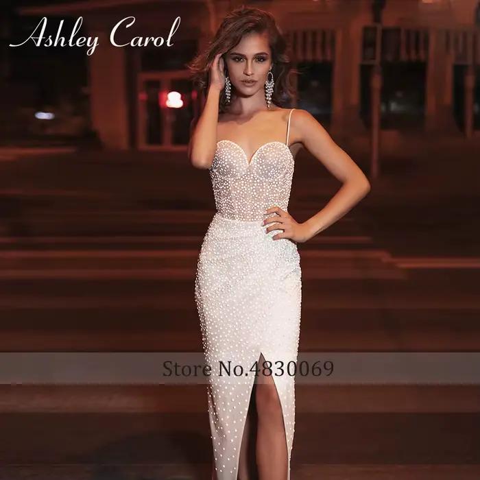 Ashley Carol-Robe de Mariée Sirène Romantique