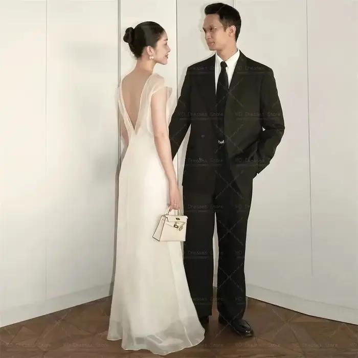 Robes de mariée sirène MD à dos ouvert