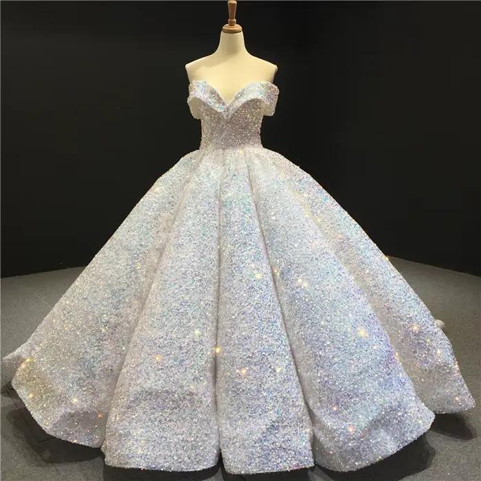 Robe de mariée colorée
