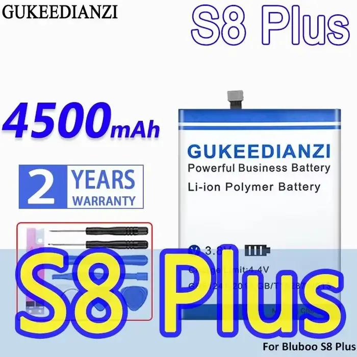 Batterie de téléphone portable longue durée 4500mAh pour Bluboo S8 Plus