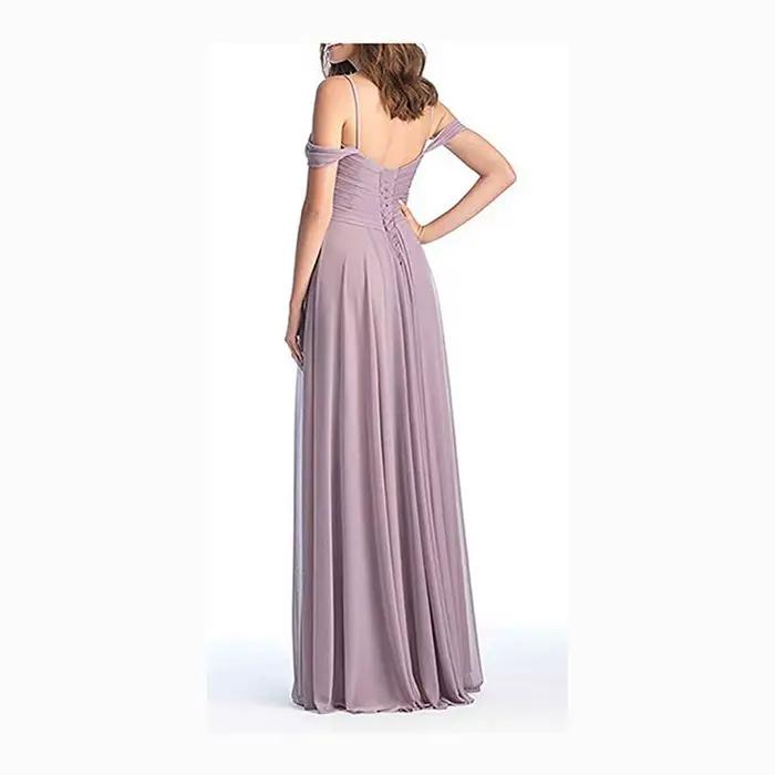 Robe élégante violette 2026 pour femme