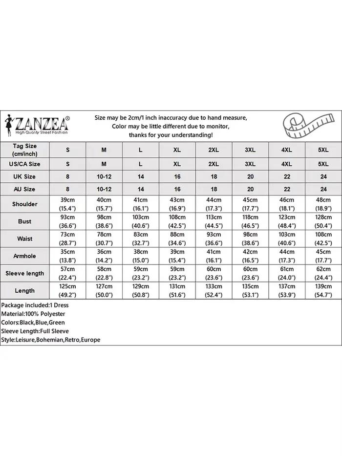 Femmes élégantes a-ligne robes mi-longues ZANZEA décontracté col montant à manches longues boutonné robe longue 2025 automne femme vêtements S-3XL