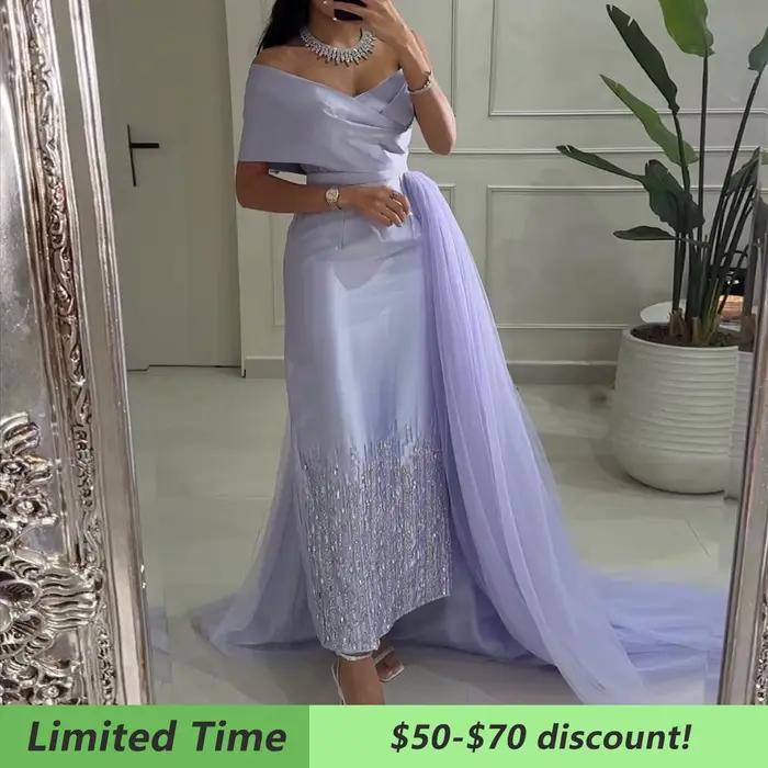 Sharon Said-Robe de Soirée avec Surjupe pour Femme Arabe